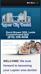 Mobile Screenshot of lapeercitydental.com